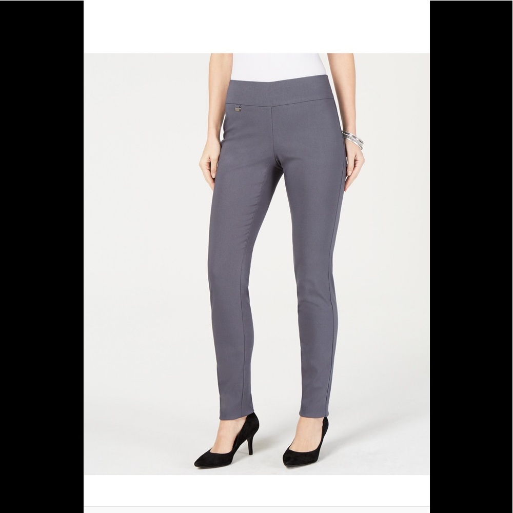 Alfani tummy control pants Slate gray